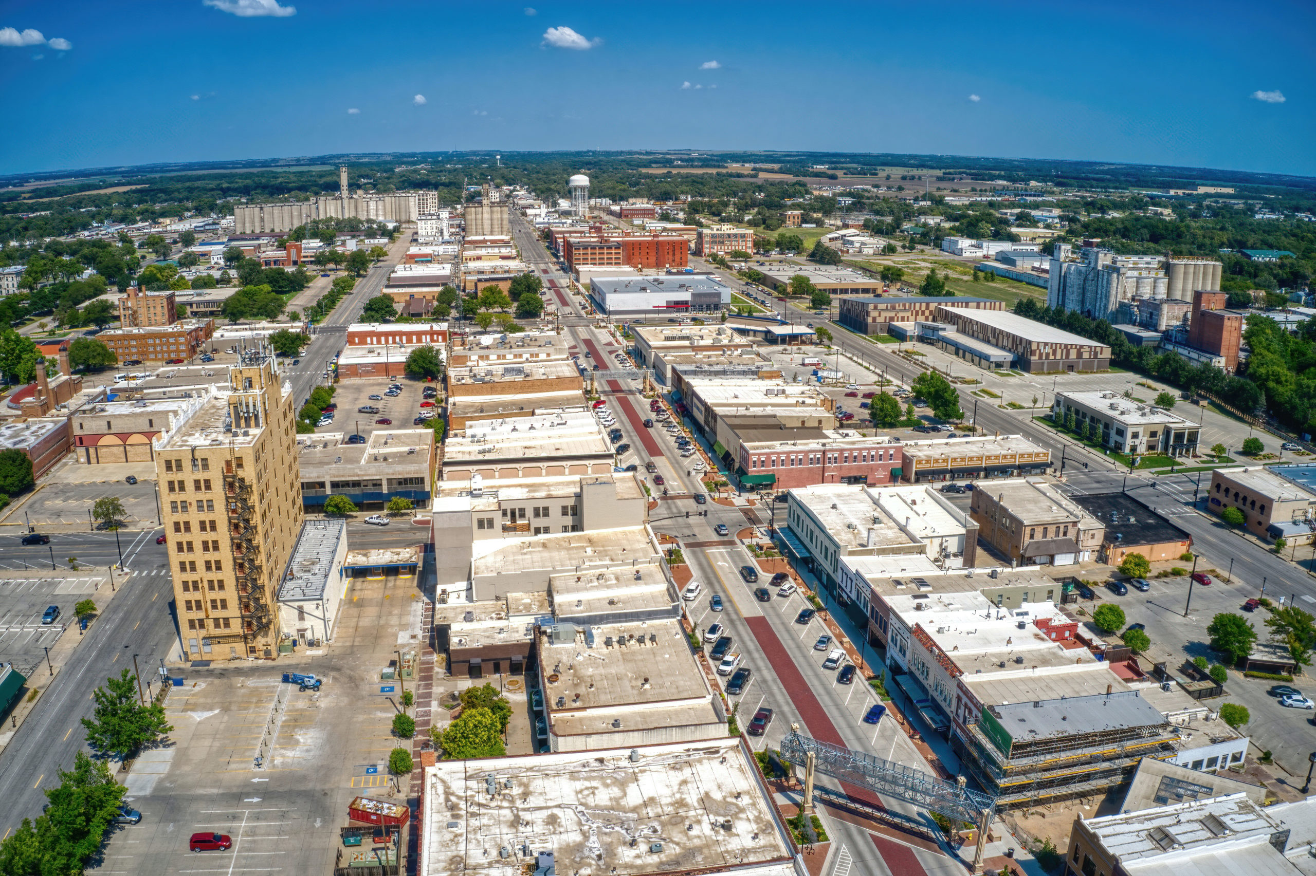 Salina Downtown Revitalization Project Updates Kaw Valley Engineering   Downtown Salina Scaled 